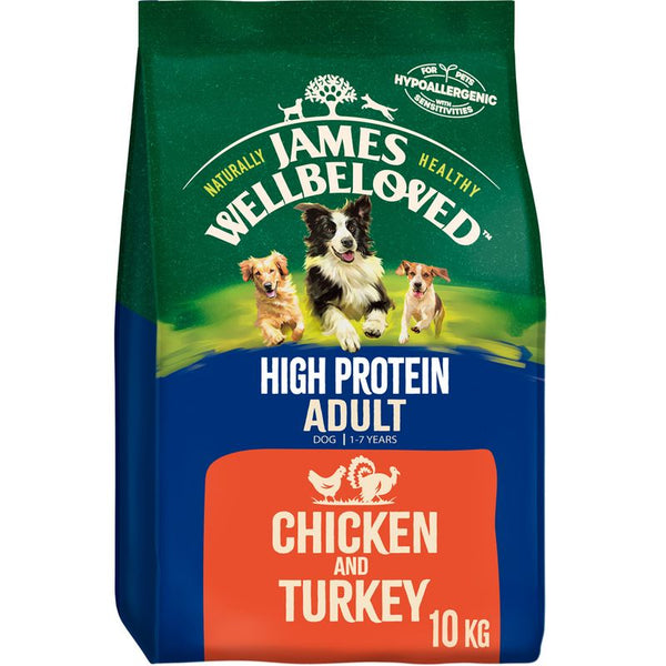 James Wellbeloved Adult Hypoallergenic High Protein - Chicken & Turkey || James Wellbeloved || view 2
