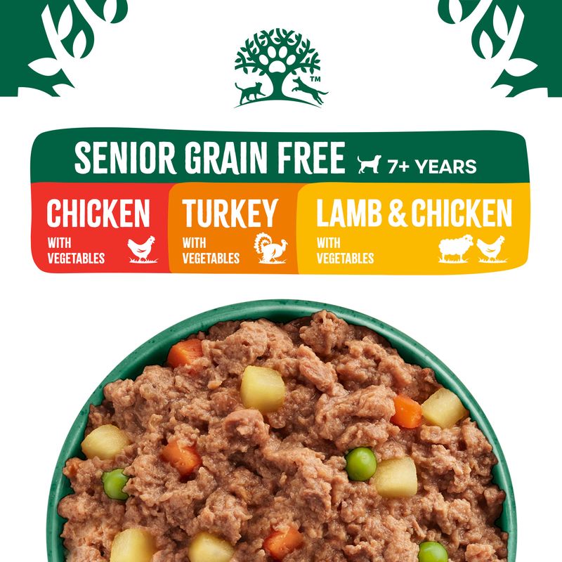 James Wellbeloved Senior Hypoallergenic Grain Free in Loaf Cans || James Wellbeloved || view 3