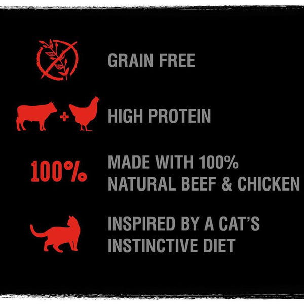 CRAVE Adult Beef & Chicken Dry Cat Food || Crave || view 4