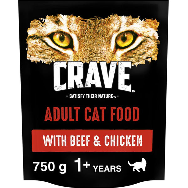 CRAVE Adult Beef & Chicken Dry Cat Food || Crave || view 9