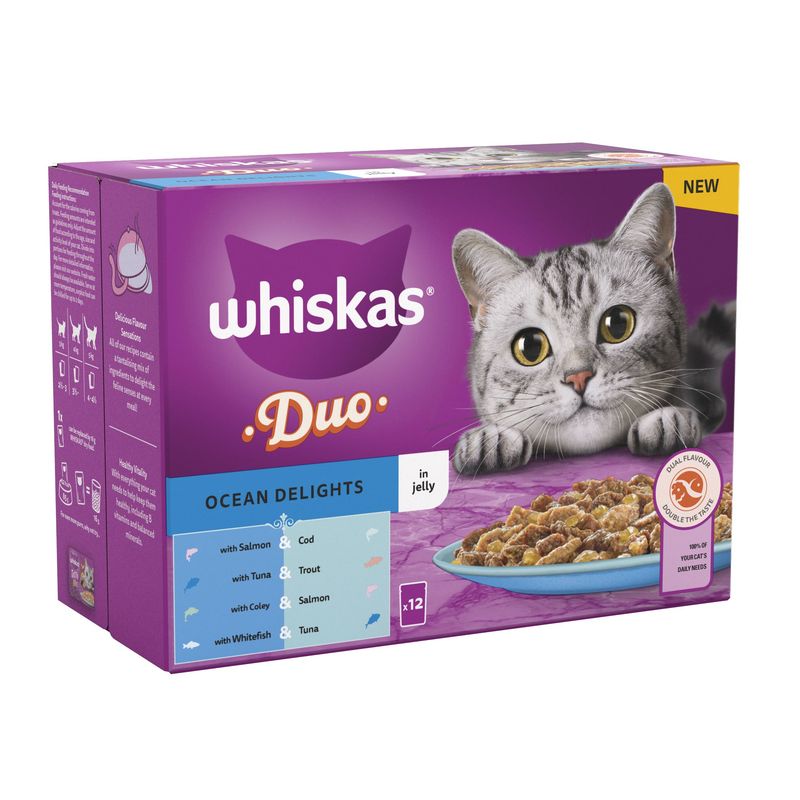 Whiskas 1+ Duo Ocean Delights in Jelly || undefined || view 1