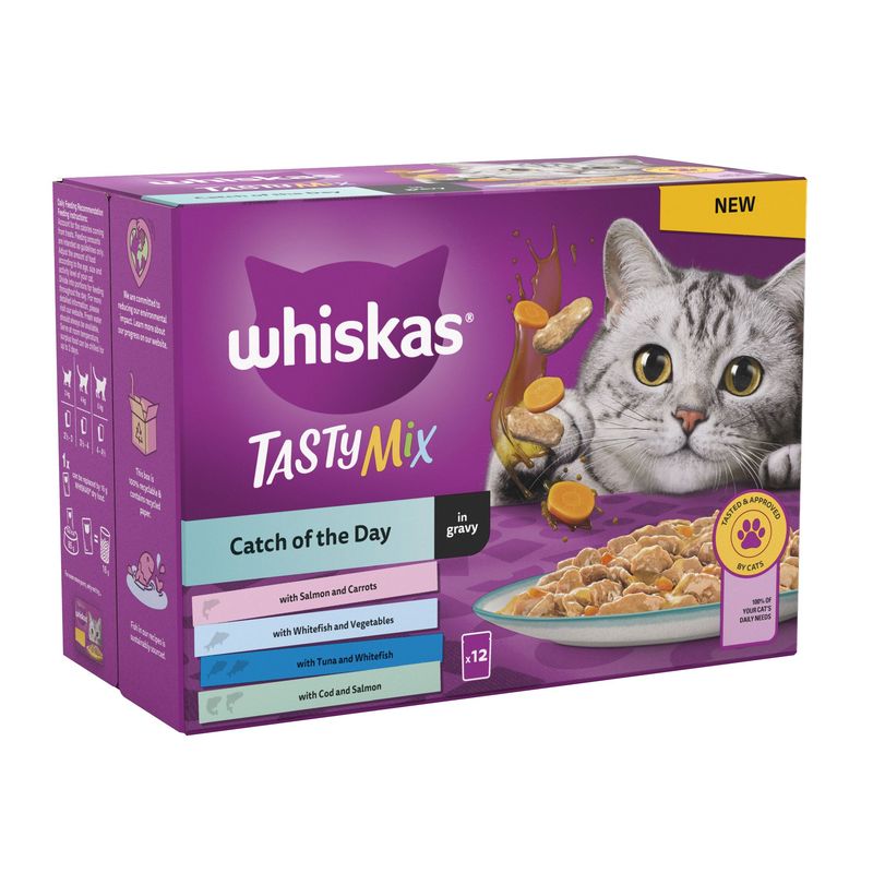 Whiskas 1+ Pouches Mega Pack 96 x 85g || undefined || view 10