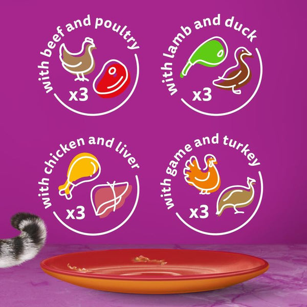 Whiskas 1+ Duo Meaty Combos in Jelly || undefined || view 2