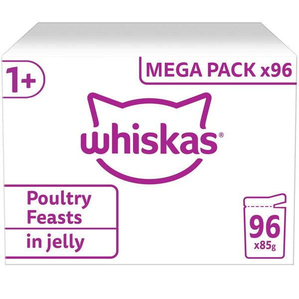 Whiskas 1+ Pouches Mega Pack 96 x 85g || undefined || view 4