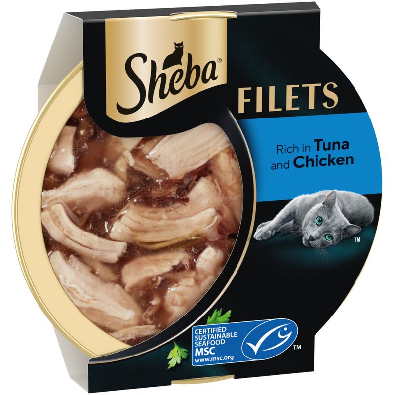 Sheba Fillets in Gravy Trays