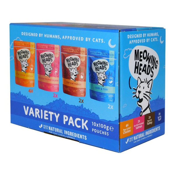 Meowing Heads Mixed Variety Pack || meowing heads || view 1