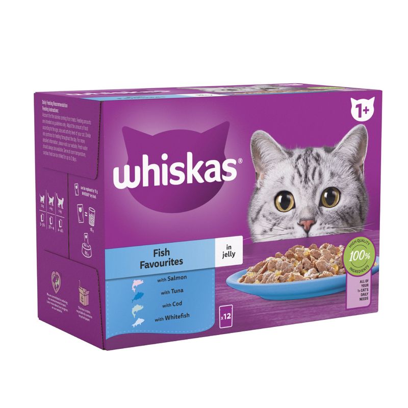 Whiskas 1+ Pouches Mega Pack 96 x 85g || undefined || view 2