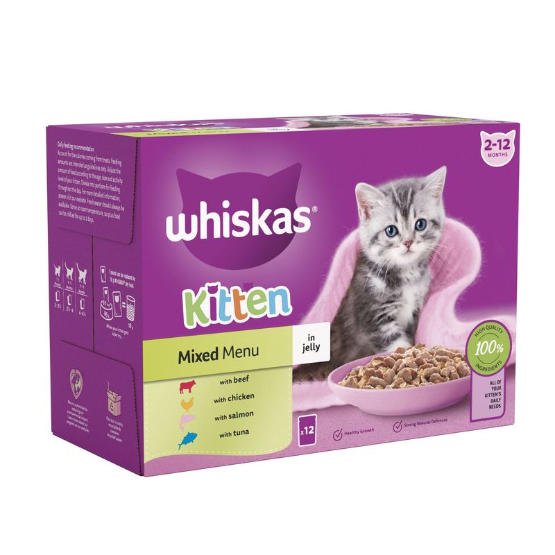 Whiskas Kitten Pouches in Jelly || undefined || view 3