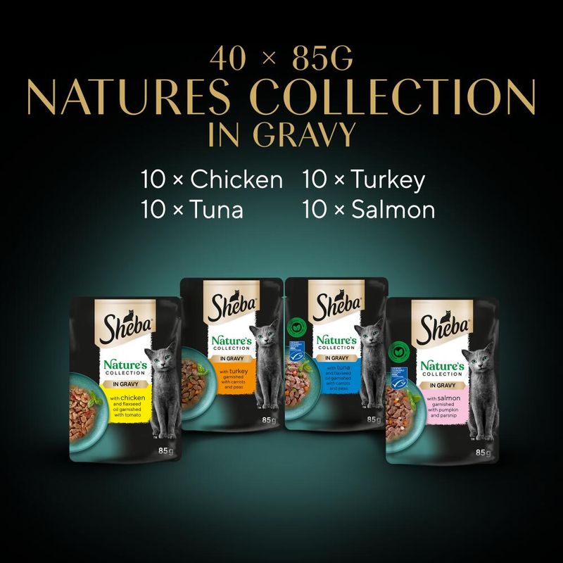 Sheba Nature's Collection Pouches 40 x 85g || Sheba || view 9