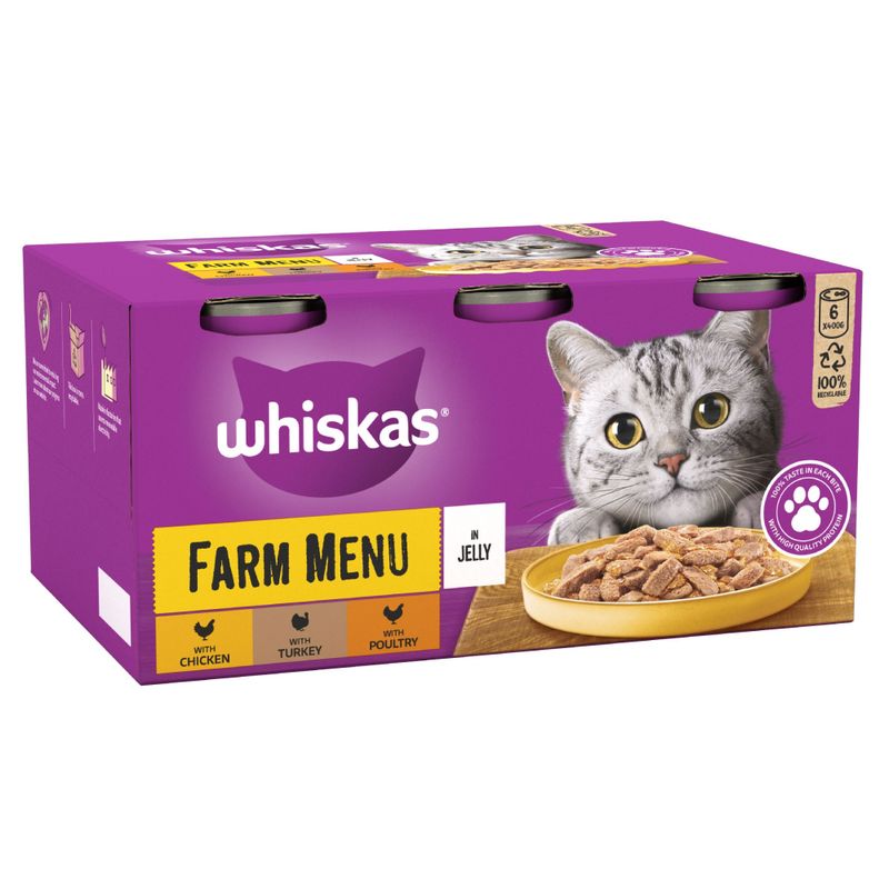 Whiskas 1+ Cans Saver Pack 24 x 400g || undefined || view 5