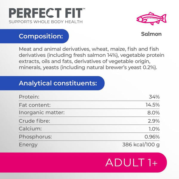 Perfect Fit Adult 1+ Rich in Salmon || undefined || view 6