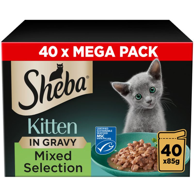 Sheba Kitten Pouches Mega Pack || Sheba || view 3
