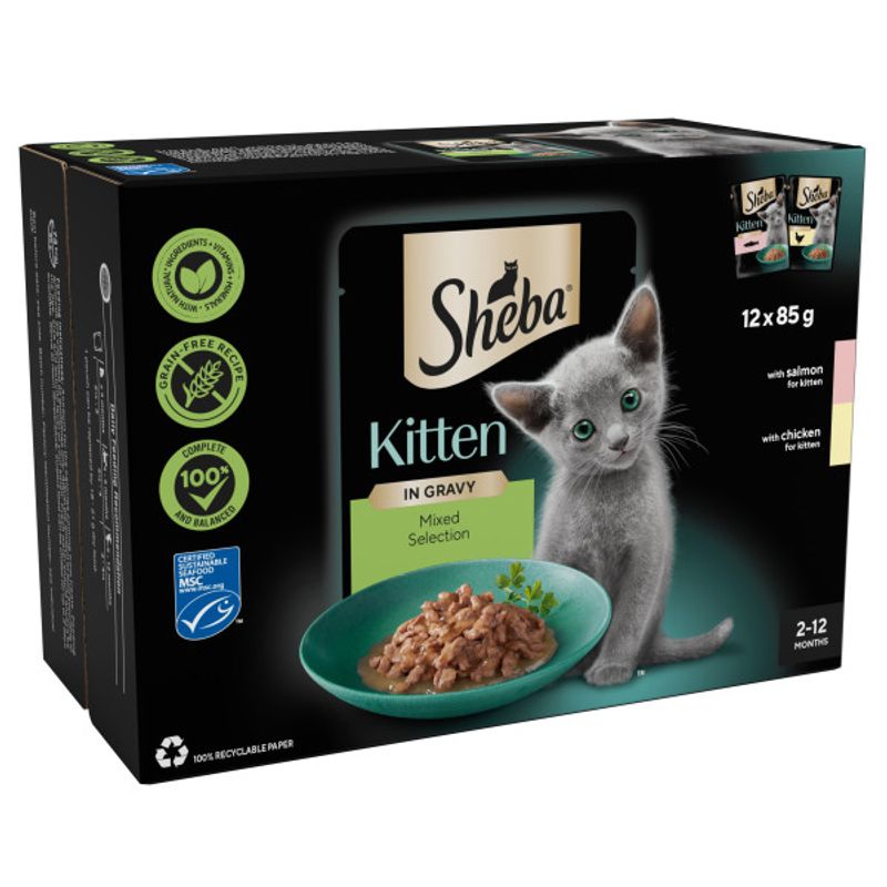 Sheba Kitten Pouches || undefined || view 1