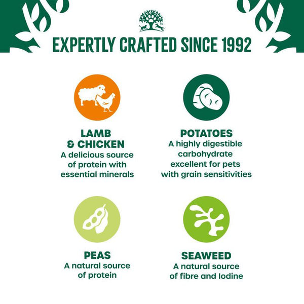 James Wellbeloved Adult Hypoallergenic Grain Free Pouches - Lamb & Chicken in Gravy || James Wellbeloved || view 4