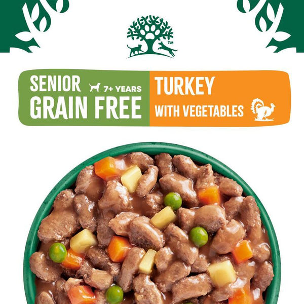 James Wellbeloved Senior Hypoallergenic Grain Free Pouches - Turkey in Gravy || James Wellbeloved || view 3