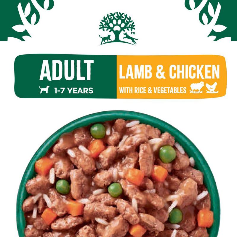 James Wellbeloved Adult Hypoallergenic Pouches - Lamb & Chicken with Rice || James Wellbeloved || view 3