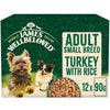 James Wellbeloved Adult Small Dog Hypoallergenic Pouches - Turkey in Gravy || James Wellbeloved || view 2