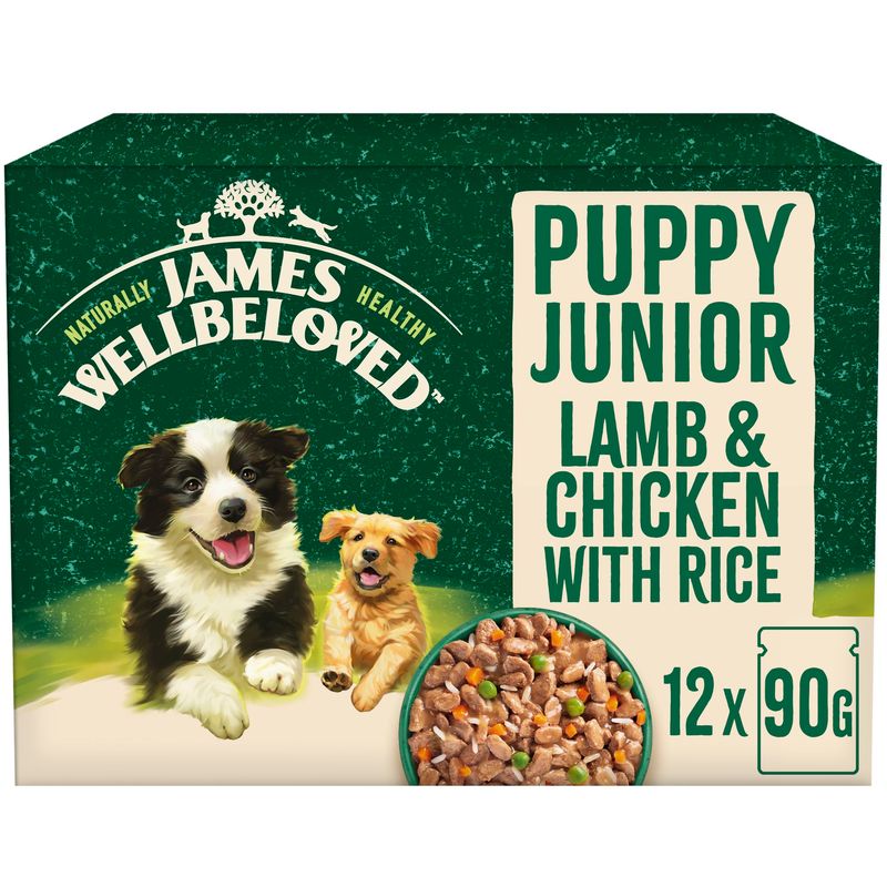 James Wellbeloved Puppy Hypoallergenic - Lamb & Chicken in Gravy || James Wellbeloved || view 2