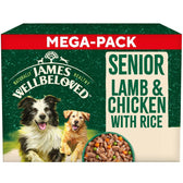 James Wellbeloved Senior Hypoallergenic Pouches - Turkey, Lamb & Chicken in Gravy || James Wellbeloved || view 2