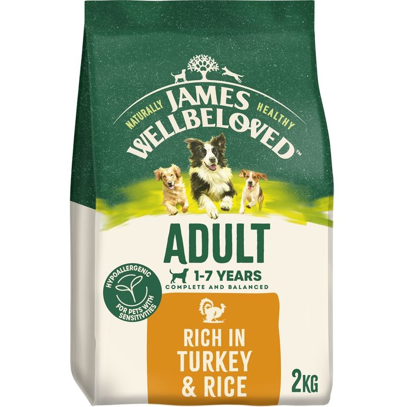 James Wellbeloved Adult Dog Hypoallergenic Turkey & Rice || James Wellbeloved || view 2