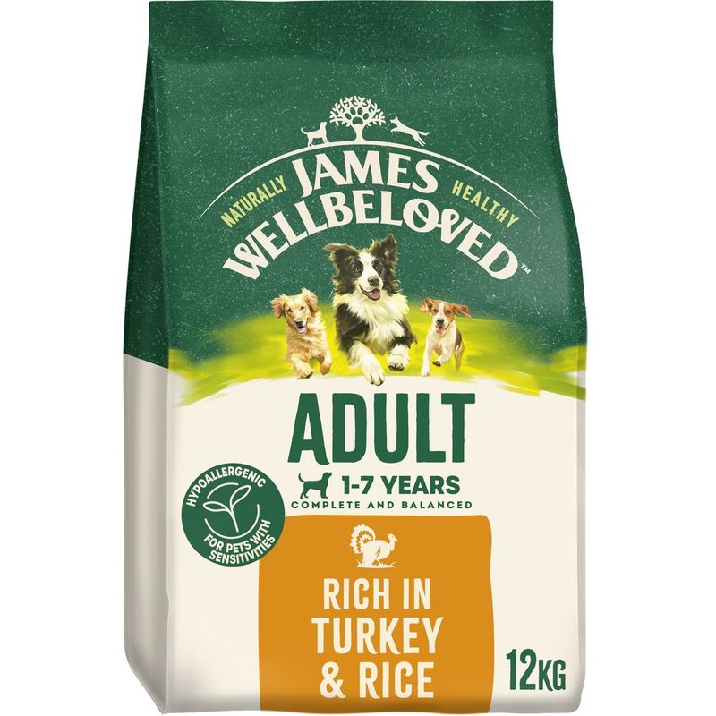 James Wellbeloved Adult Dog Hypoallergenic Turkey & Rice || James Wellbeloved || view 4