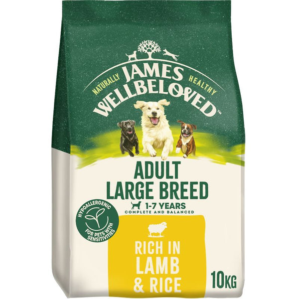 James Wellbeloved Adult Large Breed Hypoallergenic Lamb & Rice || James Wellbeloved || view 2