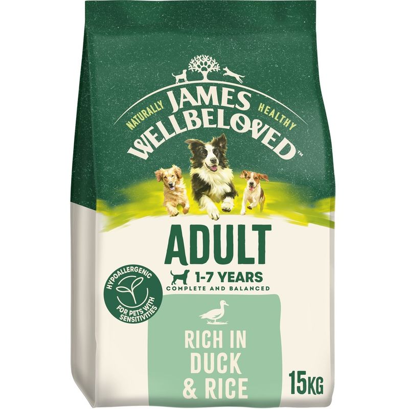 James Wellbeloved Adult Dog Hypoallergenic Duck & Rice || James Wellbeloved || view 4