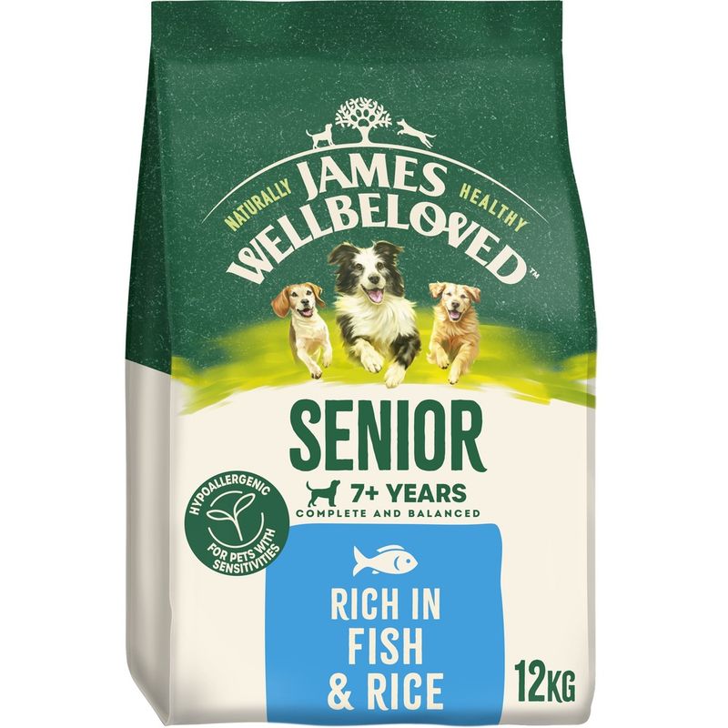 James Wellbeloved Senior Hypoallergenic - Fish & Rice || James Wellbeloved || view 2