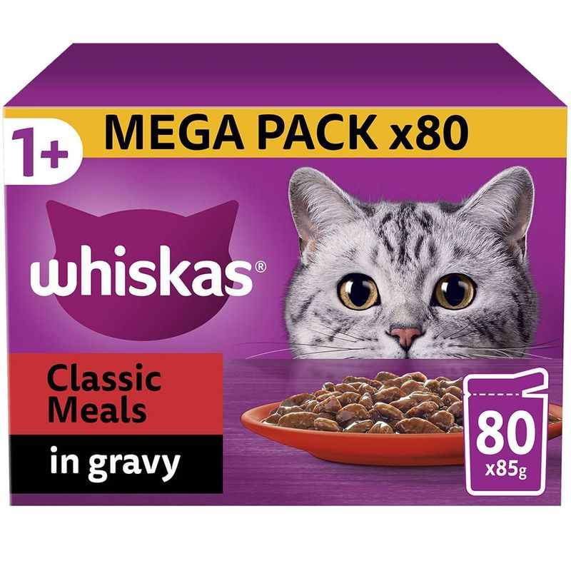 Whiskas 1+ Meaty Meals in Gravy || undefined || view 3