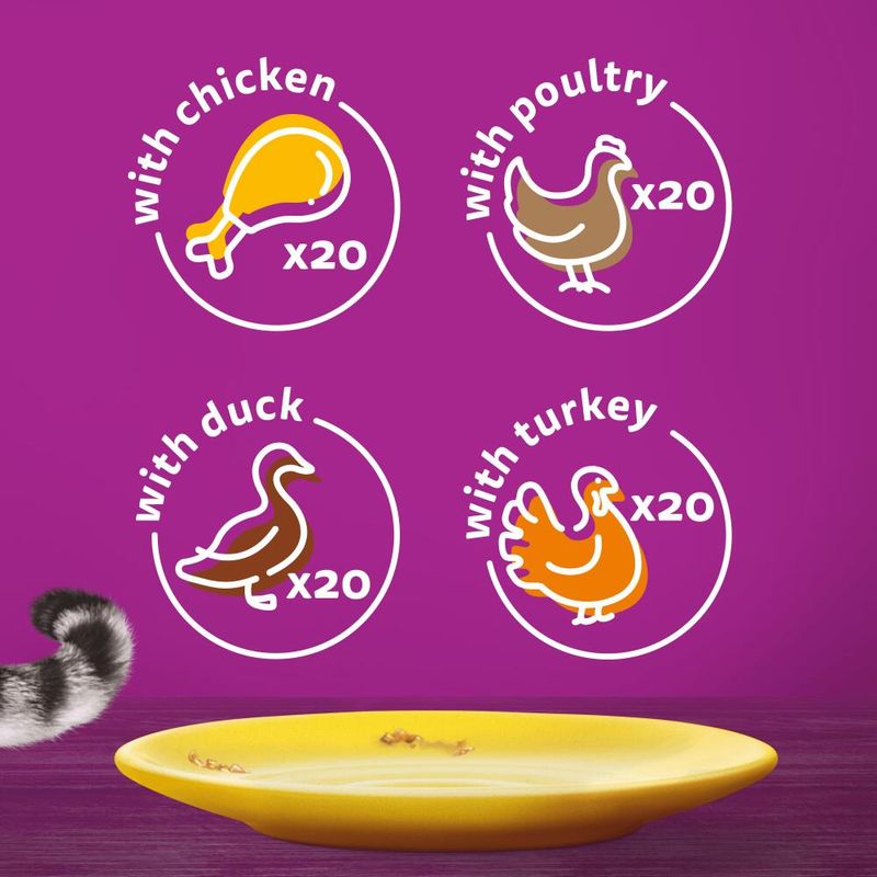 Whiskas 1+ Poultry Feasts in Jelly || undefined || view 5