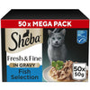 Sheba Fresh & Fine in Gravy Mini Pouches 50 x 50g || Sheba || view 15