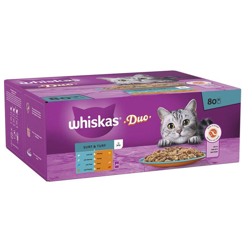Whiskas 1+ Duo Surf & Turf in Jelly || undefined || view 3