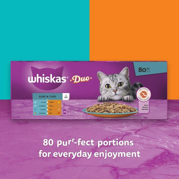 Whiskas 1+ Duo Surf & Turf in Jelly || undefined || view 9