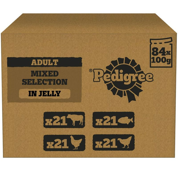Pedigree Adult Pouches Mixed Selection in Jelly Mega Pack || Pedigree || view 2