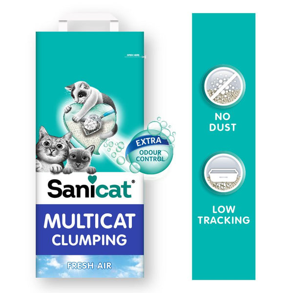 Sanicat Multicat Clumping Cat Litter || undefined || view 2