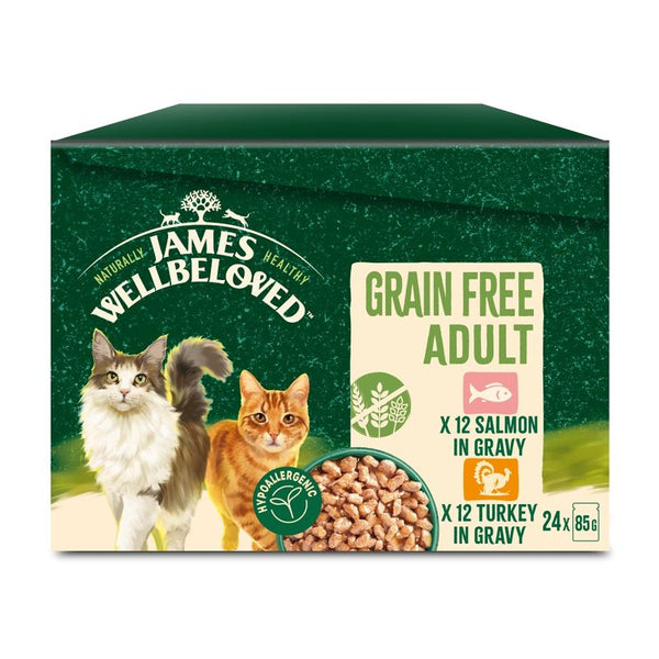 James Wellbeloved Adult Cat Grain-Free Pouches || James Wellbeloved || view 2