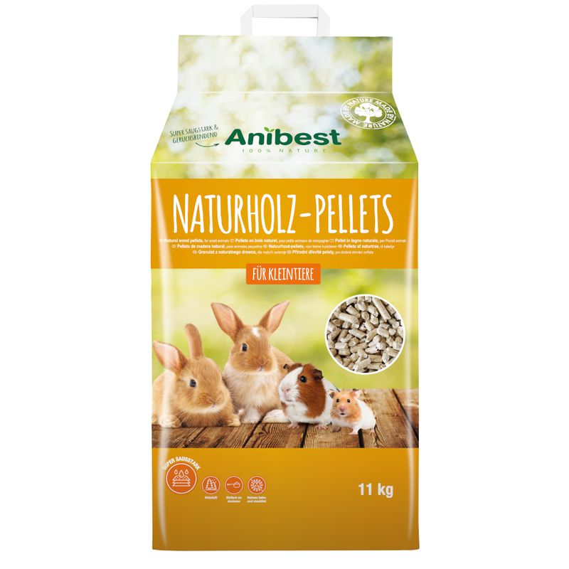 Anibest Natural Wood Pellets || undefined || view 2
