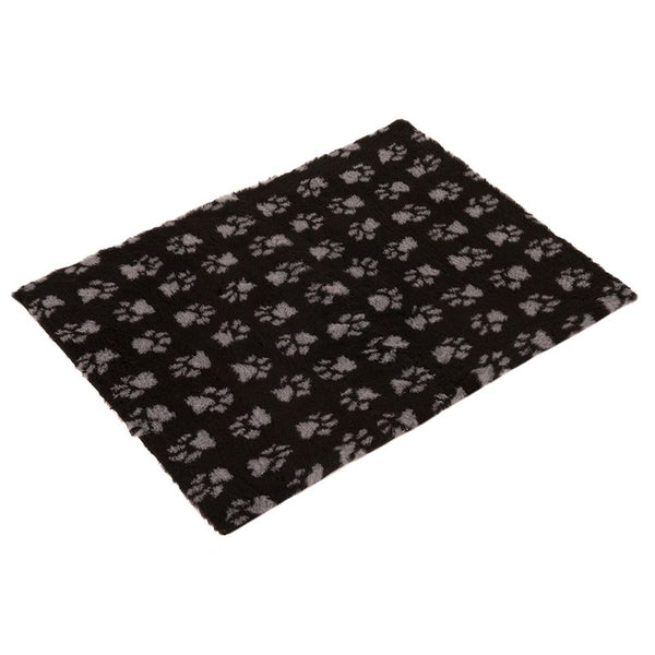 Vetbed® Isobed SL Paw Pet Blanket - Black / Grey || Vetbed || view 2