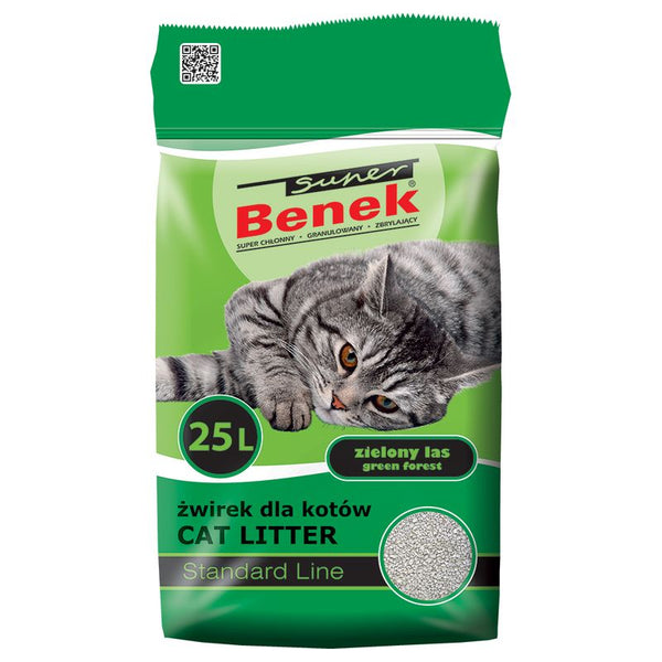Super Benek Green Forest Cat Litter || undefined || view 3