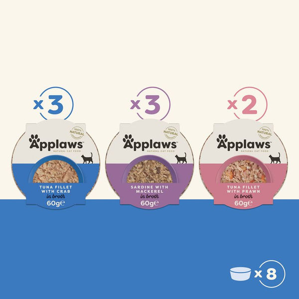 Applaws Adult Multipack Cat Pots 60g || Applaws || view 4