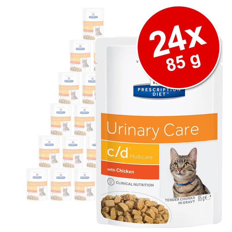 Hill's Feline Prescription Diet Pouches Saver Pack 24 x 85g || undefined || view 1
