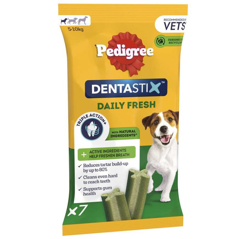 Pedigree Dentastix Fresh - Daily Oral Care for Small Dogs (5-10kg) || Pedigree || view 1