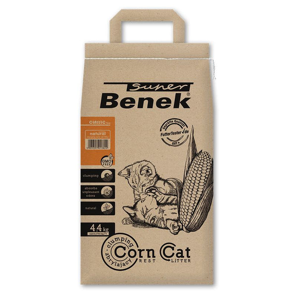 Super Benek Corn Cat Litter + 45g Rosie's Farm Cat Snack Free! * || undefined || view 4