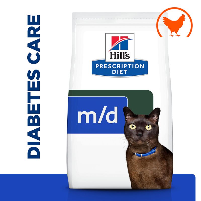 Hill's Prescription Diet Feline m/d Diabetes Care - Chicken || undefined || view 1