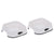 Little Fish Plastic Cat Bowls - Set of 2 || undefined || view 1