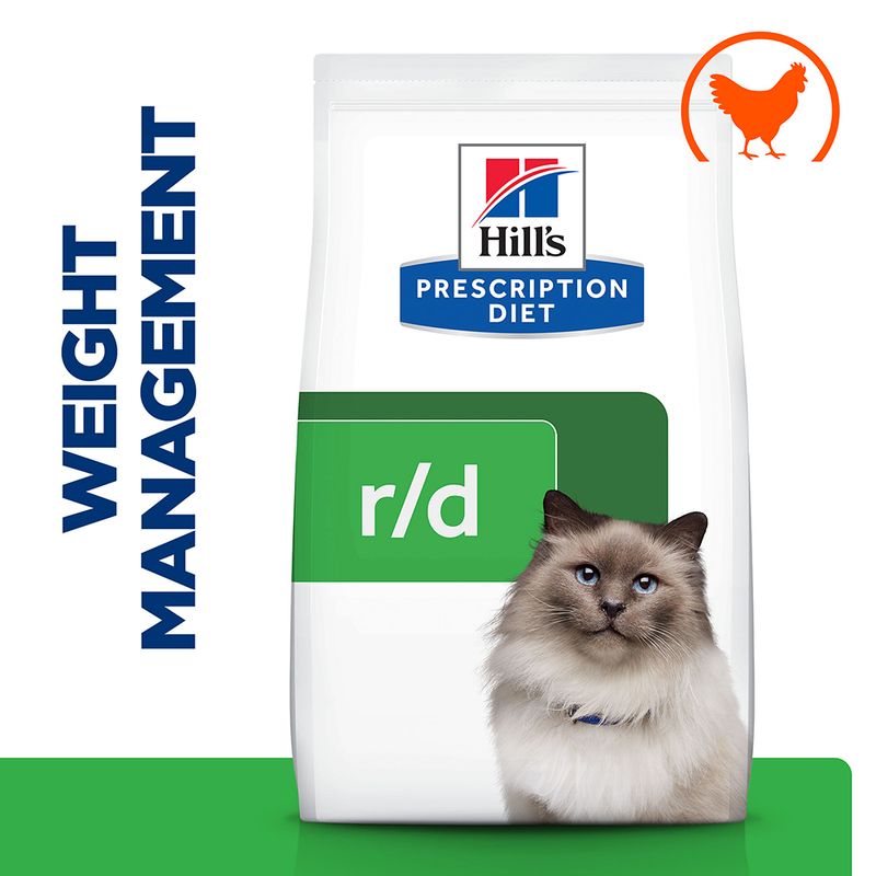 Hill's Prescription Diet Feline r/d Weight Reduction - Chicken || Hill's Prescription Diet || view 1