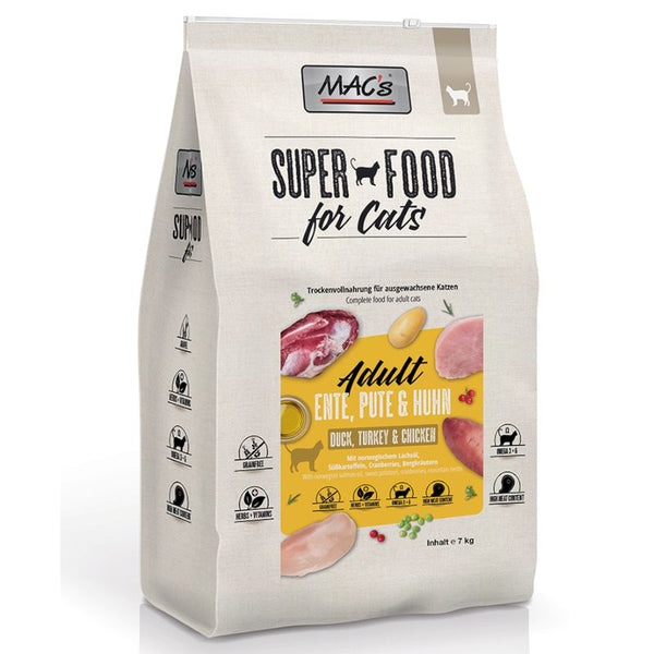 MAC's Superfood for Cats Adult Duck, Turkey & Chicken || MAC's || view 2