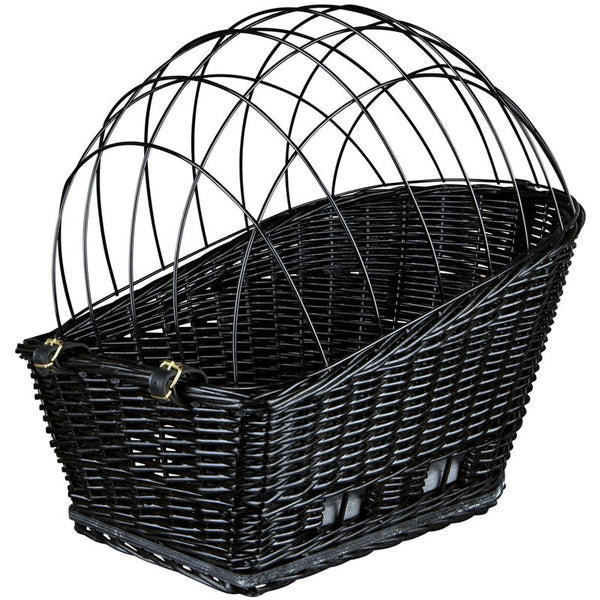 Trixie Rear-Mounted Black Bicycle Basket || Trixie || view 2