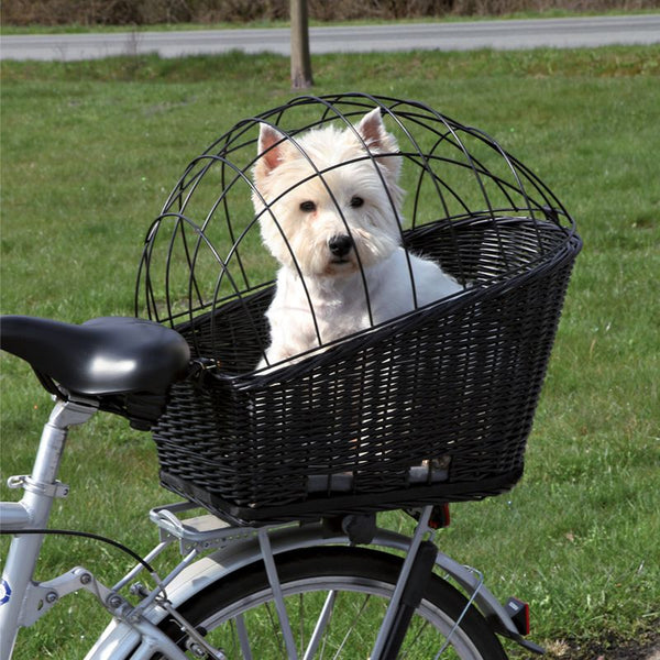 Trixie Rear-Mounted Black Bicycle Basket || Trixie || view 3