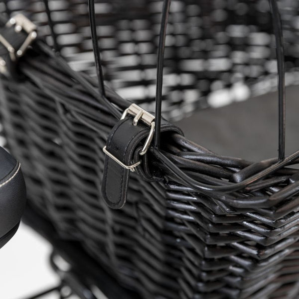 Trixie Rear-Mounted Black Bicycle Basket || Trixie || view 6